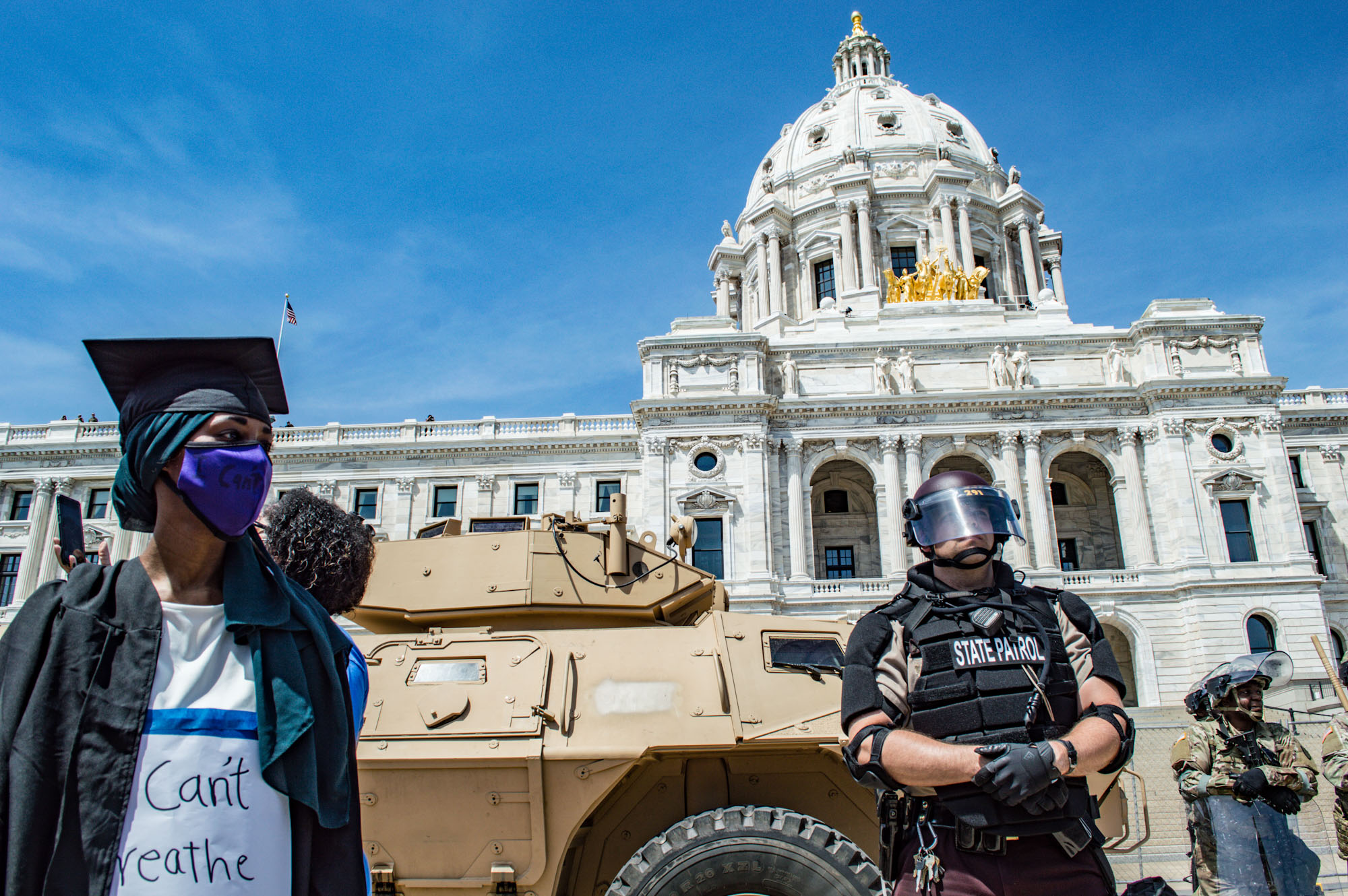 You are currently viewing St. Paul Protest Photos