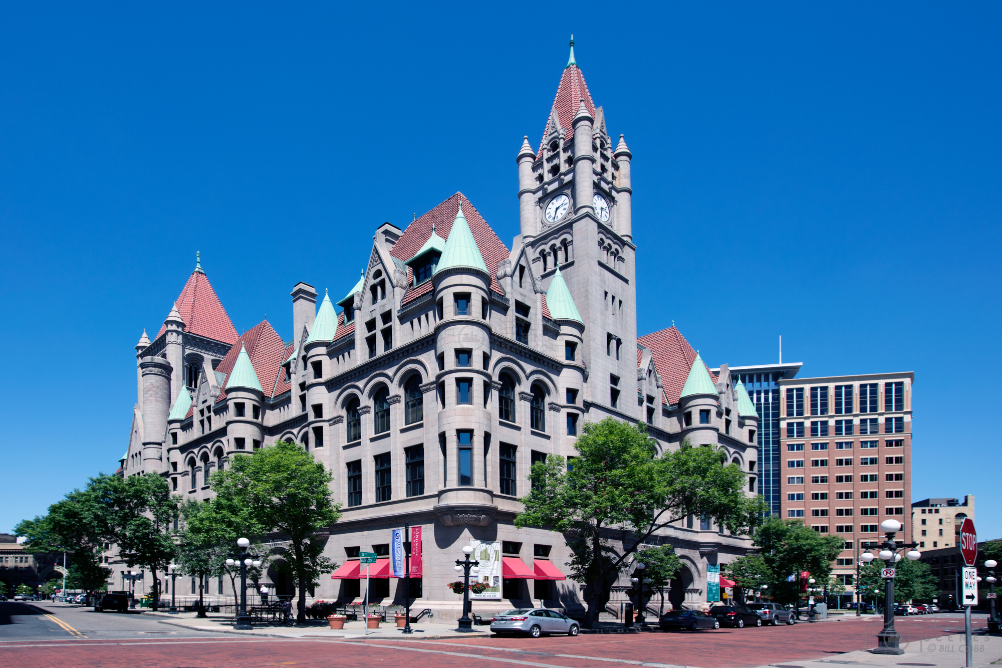 The Landmark Center in downtown St. Paul, MN